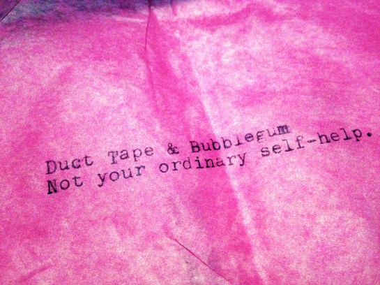 tissue bubble gum